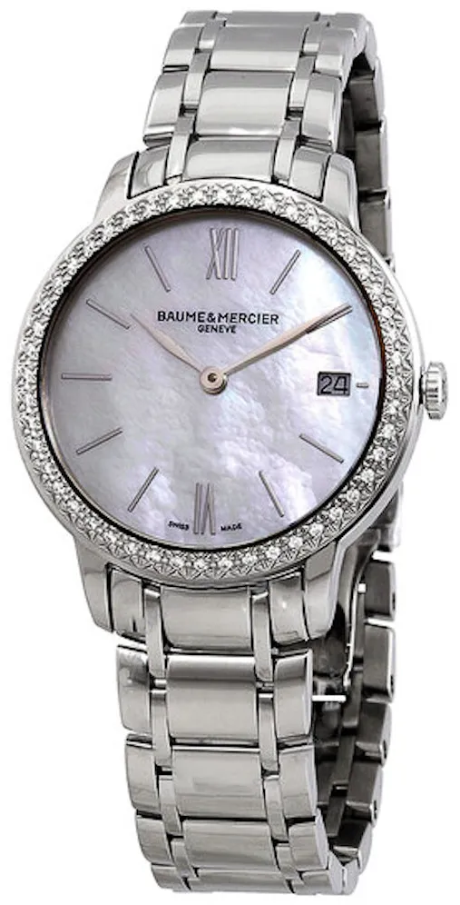 Baume & Mercier Classima M0A10478 31mm Stainless steel Mother-of-pearl