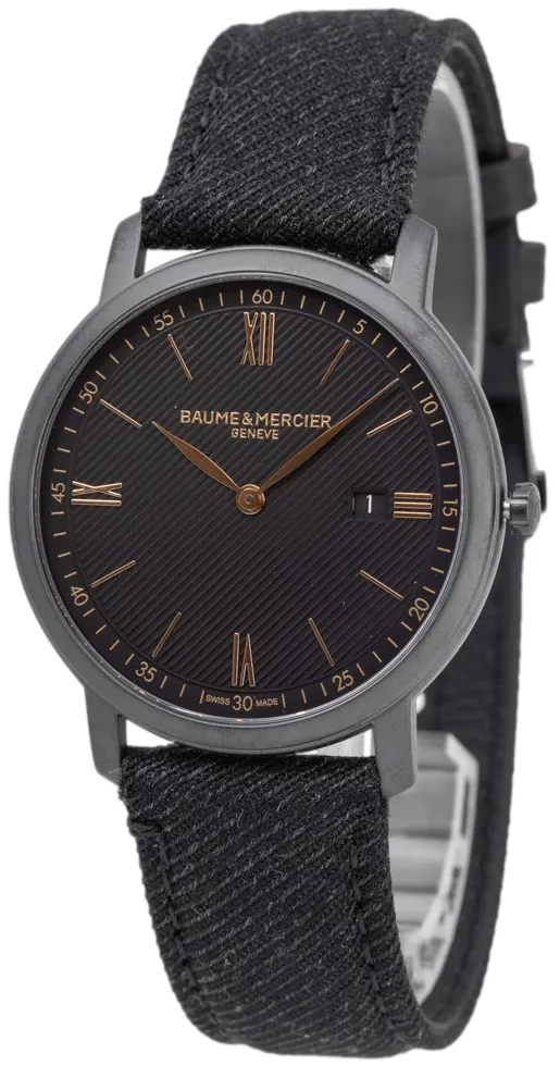 Baume & Mercier Classima M0A10762 39mm Stainless steel Black