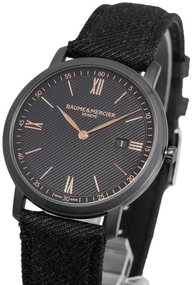 Baume & Mercier Classima M0A10762 39mm Stainless steel Black 1