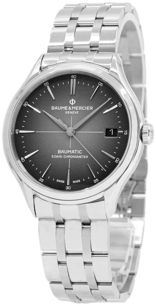 Baume & Mercier Clifton M0A10551 40mm Stainless steel Gray