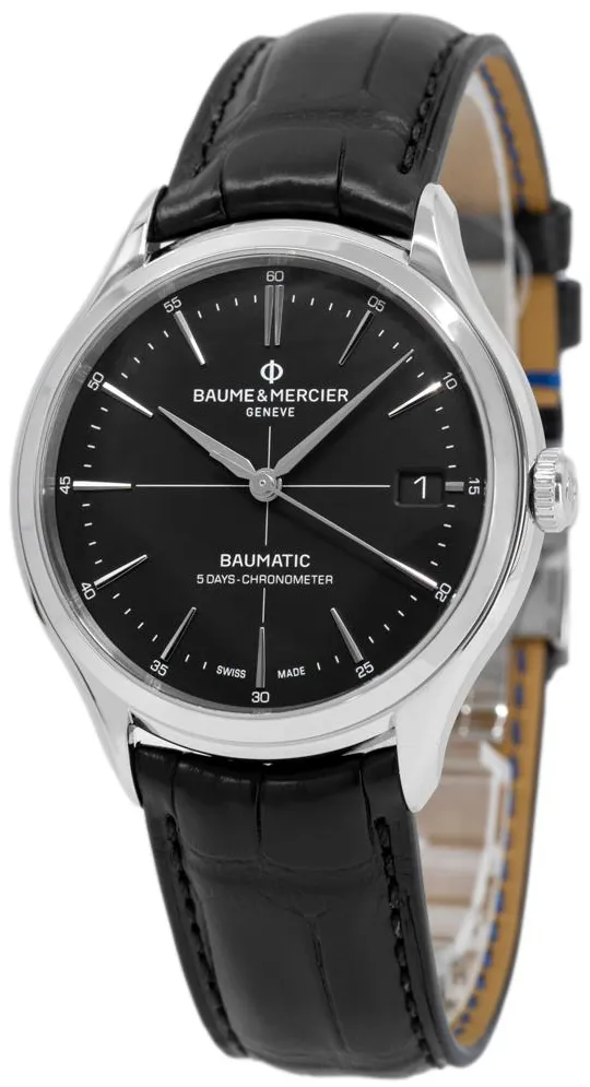 Baume & Mercier Clifton M0A10692 40mm Stainless steel Black