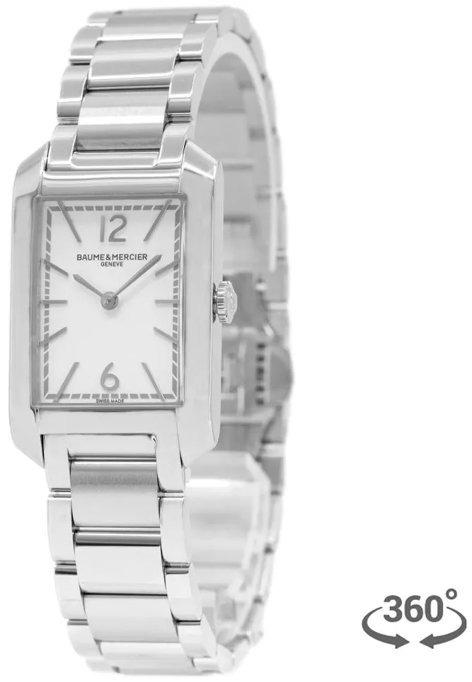 Baume & Mercier Hampton M0A10473 35mm Stainless steel White