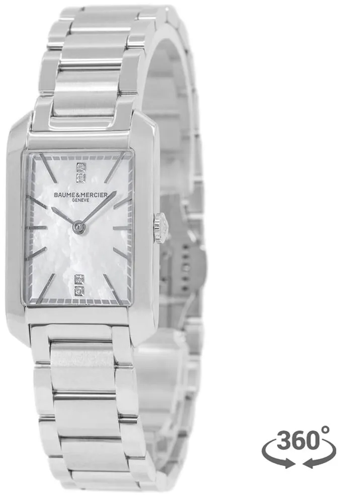 Baume & Mercier Hampton M0A10474 Stainless steel Mother-of-pearl