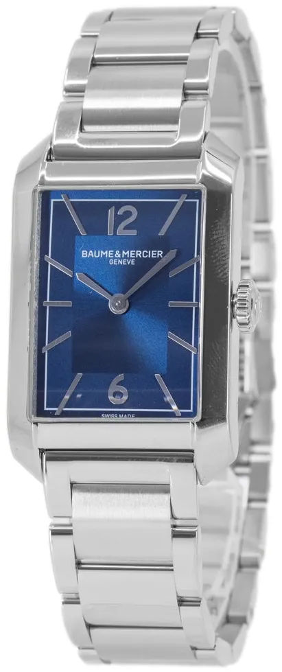 Baume & Mercier Hampton M0A10754 27.5mm Stainless steel Blue