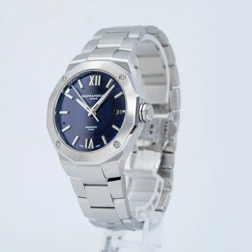 Baume & Mercier Riviera M0A10616 42mm Stainless steel Blue 11