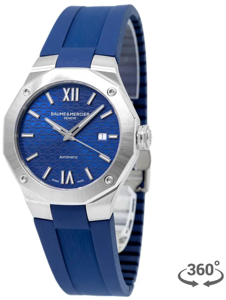 Baume & Mercier Riviera M0A10619 42mm Stainless steel Blue