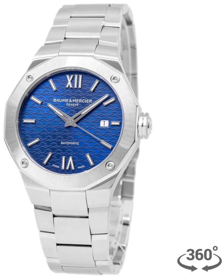 Baume & Mercier Riviera M0A10620 42mm Stainless steel Blue