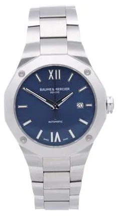 Baume & Mercier Riviera M0A10620 42mm Stainless steel Blue