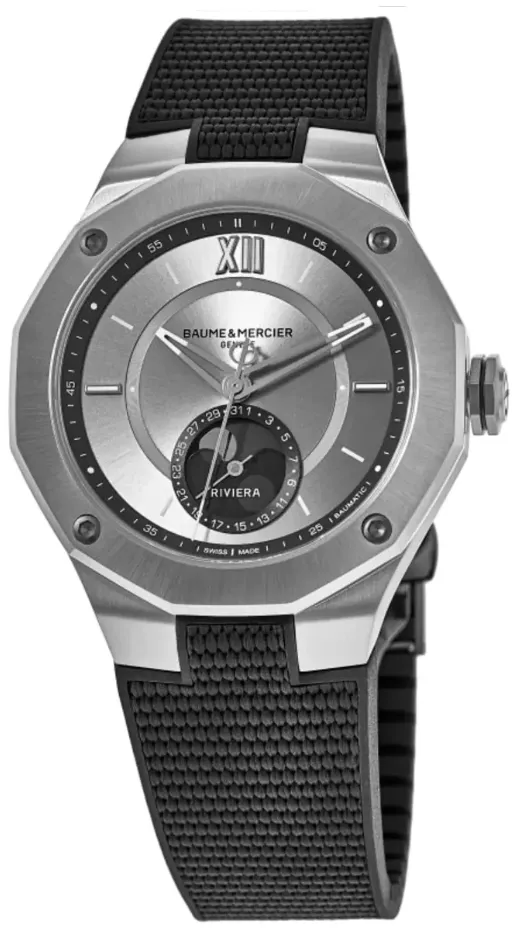 Baume & Mercier Riviera M0A10681 43mm Stainless steel Gray