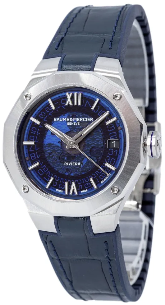 Baume & Mercier Riviera M0A10714 39mm Stainless steel Blue