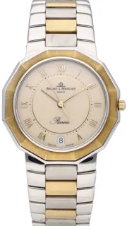 Baume & Mercier Riviera 5131.3 Yellow gold and Stainless steel Champagne