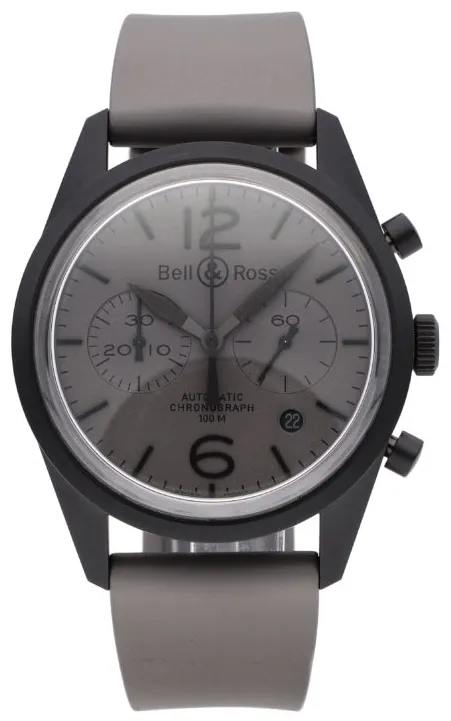 Bell & Ross BR 126 126 41mm Stainless steel Gray