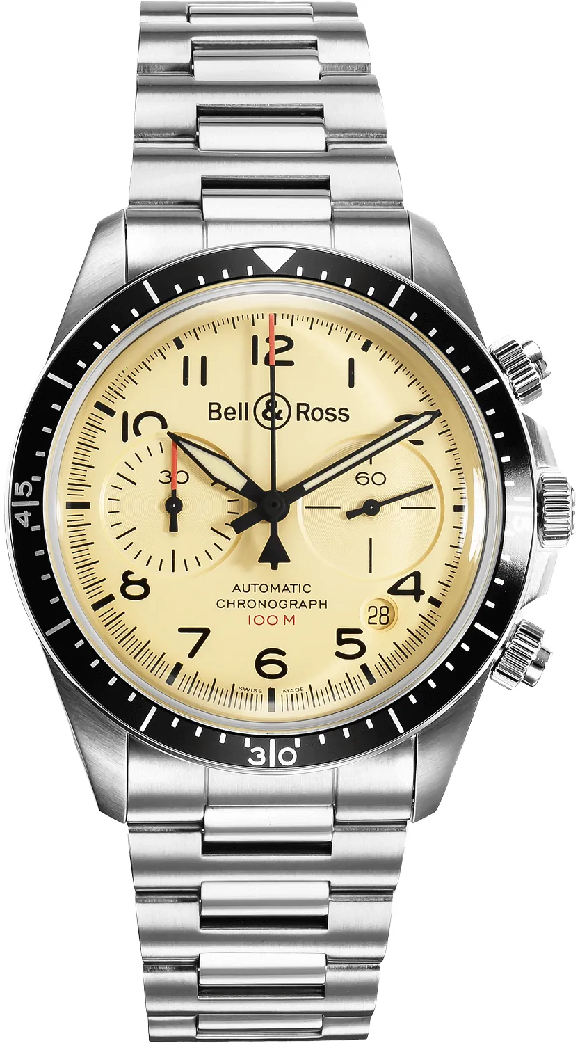 Bell & Ross Vintage BRV294-BEI-ST/SST 41mm Stainless steel Beige