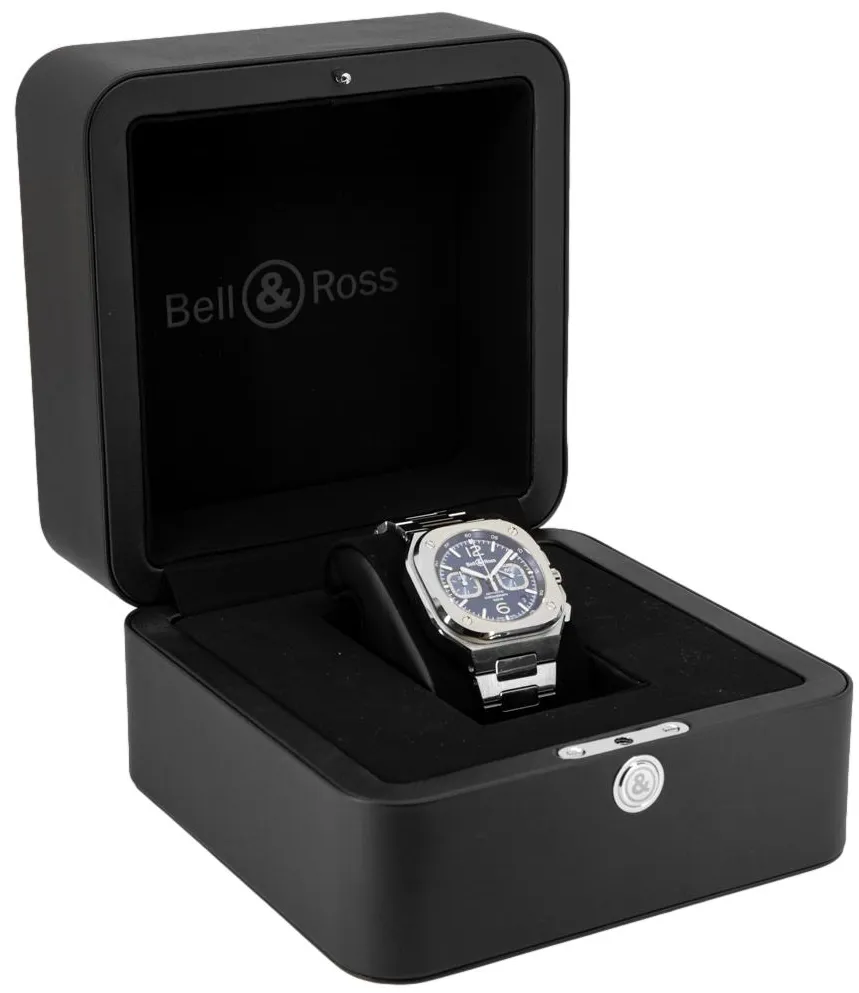 Bell & Ross Urban BR05C-BU-ST/SST 42mm Stainless steel Blue 9