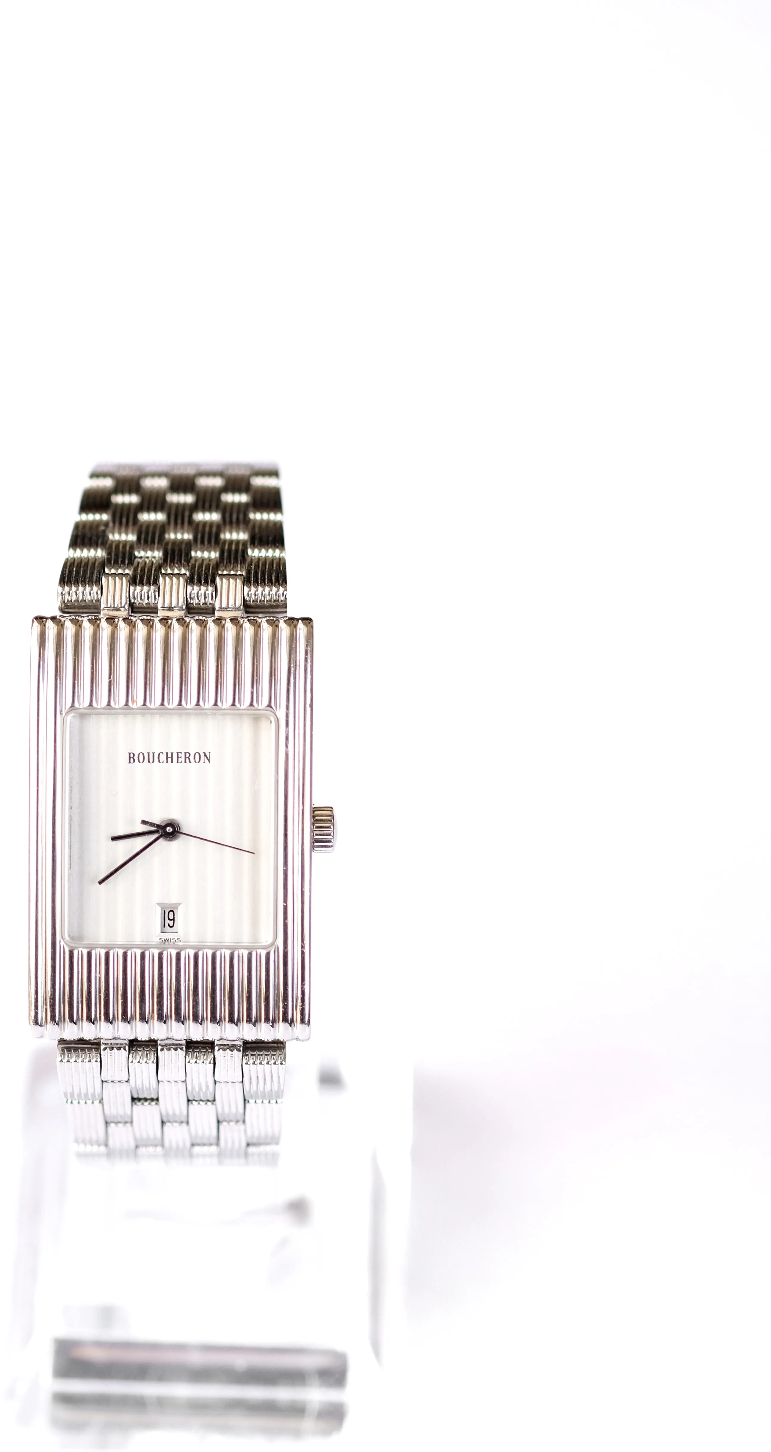 Boucheron Reflet 24mm Stainless steel Silver