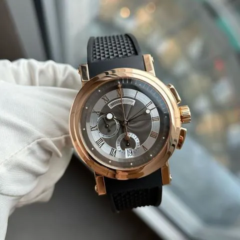 Breguet Marine 5827BR/Z2/5ZU 42mm Rose gold Black