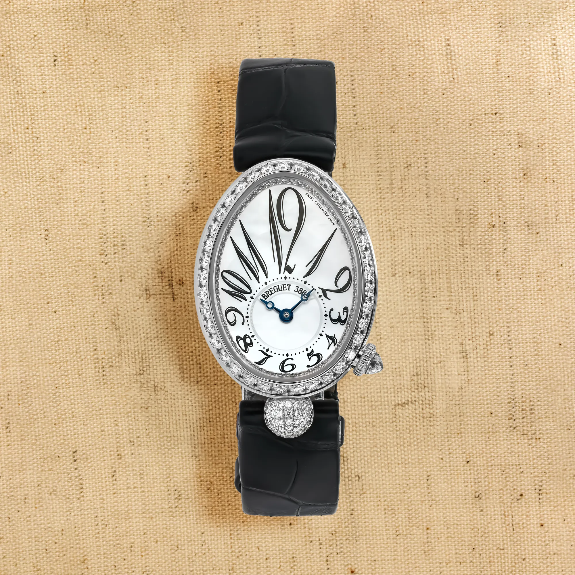 Breguet Reine de Naples 8928BB/5W/944/DD0D 25mm White gold White