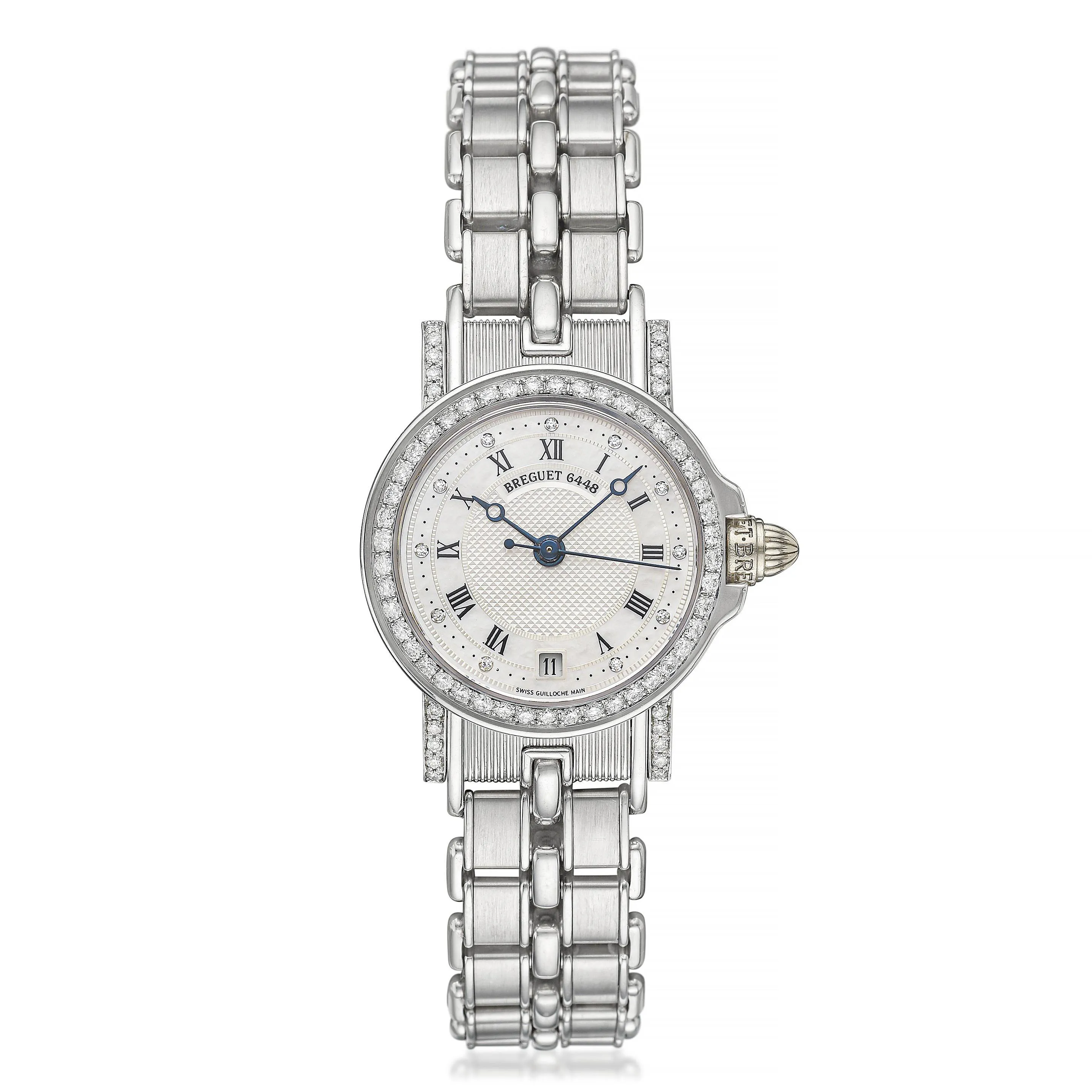 Breguet Classique 6448 26mm White gold and Diamond