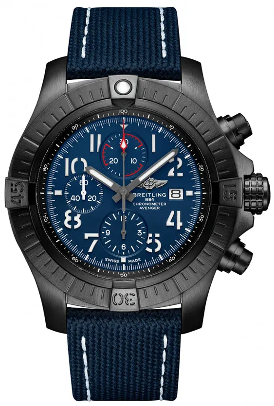 Breitling Avenger V13375101C1X1 48mm Titanium Blue