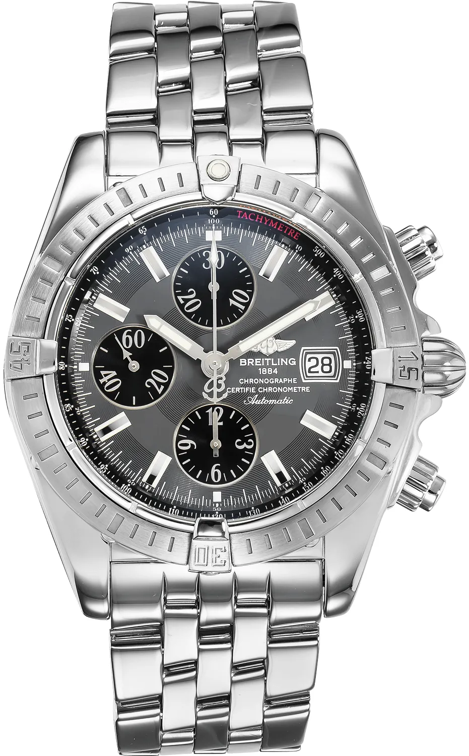 Breitling Chronomat A13356 44mm Stainless steel Silver Gray