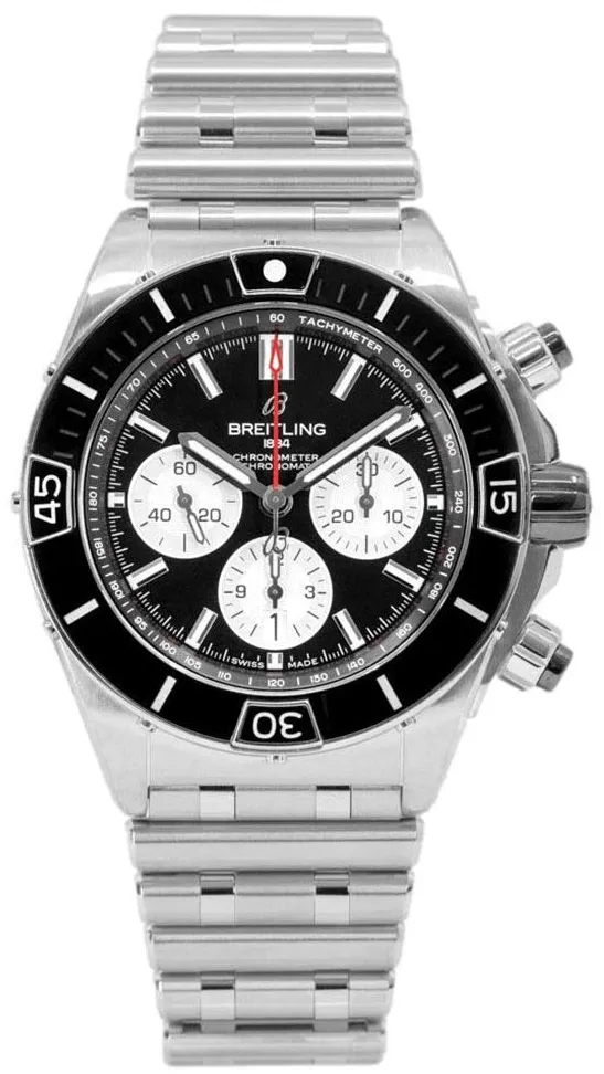 Breitling Chronomat AB0136251B1A1 44mm Stainless steel Black 3