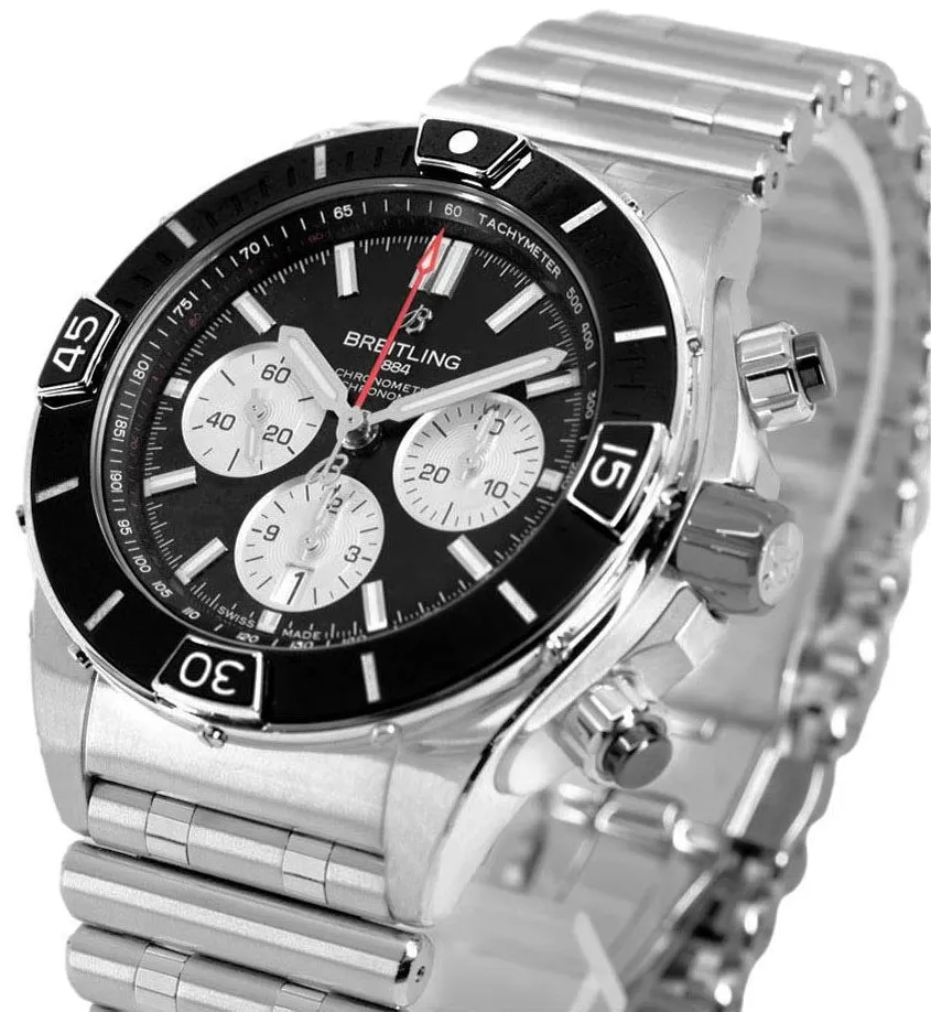 Breitling Chronomat AB0136251B1A1 44mm Stainless steel Black 10