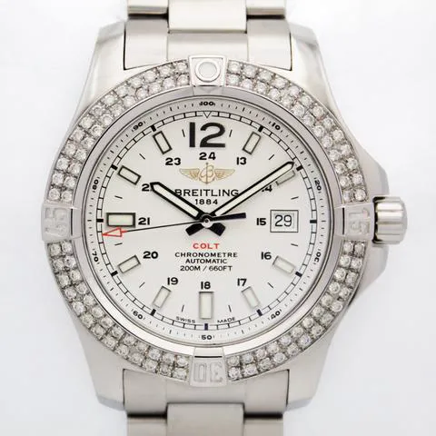 Breitling Colt A17388 44mm Stainless steel Silver