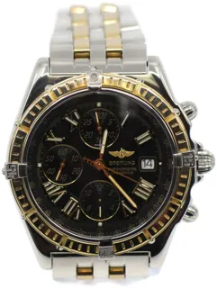 Breitling Crosswind Racing 100 Yellow gold and Stainless steel Black