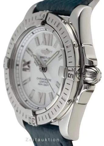 Breitling Galactic A71356 32mm Stainless steel White 3