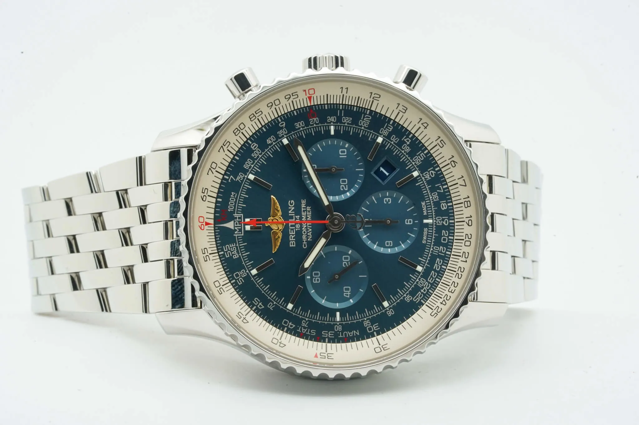 Breitling Navitimer AB0127 46mm Blue 3