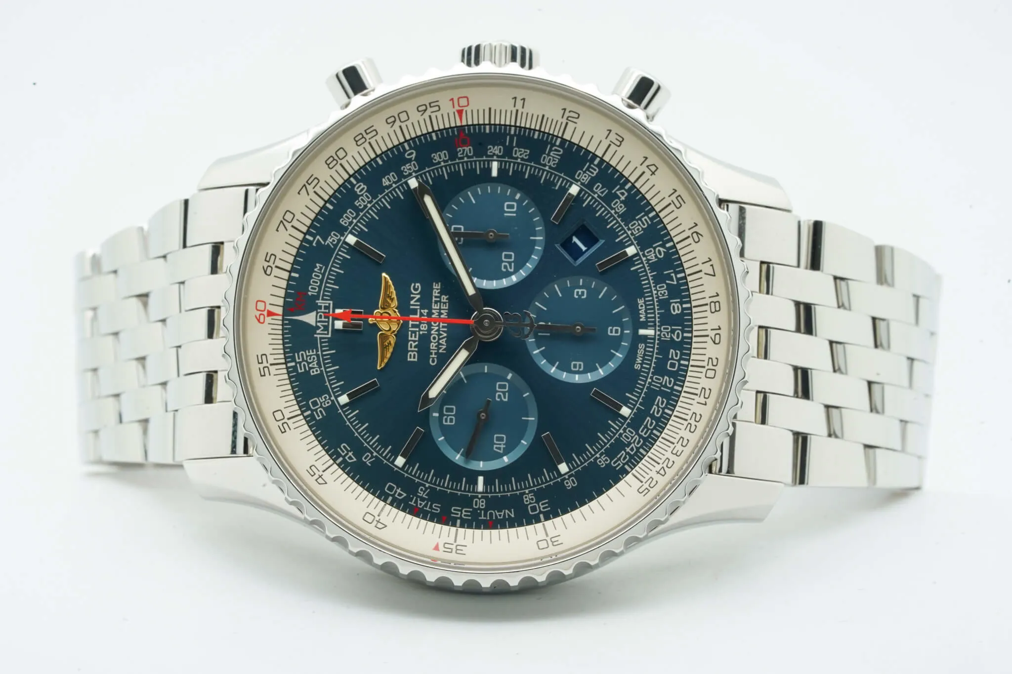 Breitling Navitimer AB0127 46mm Blue 11