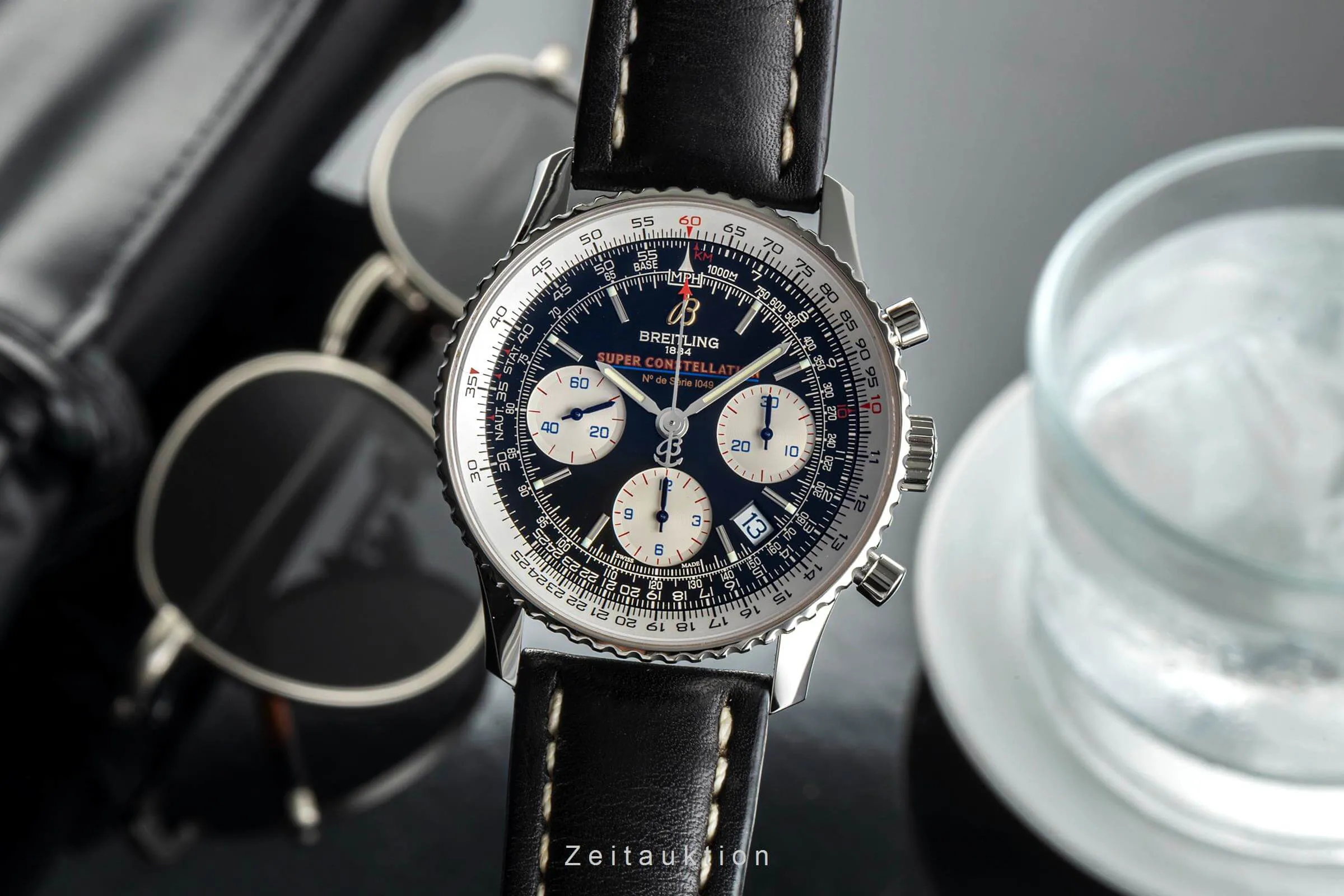 Breitling Navitimer A23322 42mm Stainless steel Black