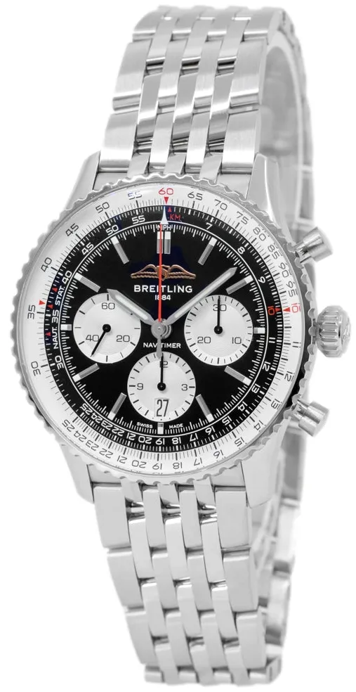 Breitling Navitimer AB0138211B1A1 43mm Stainless steel Black 1