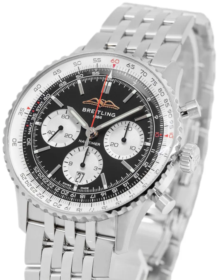 Breitling Navitimer AB0138211B1A1 43mm Stainless steel Black 10