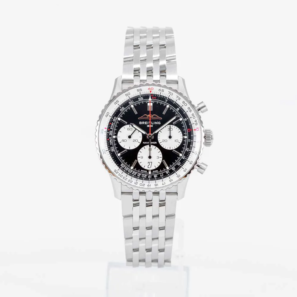 Breitling Navitimer AB0138211B1A1 43mm Stainless steel Black 11