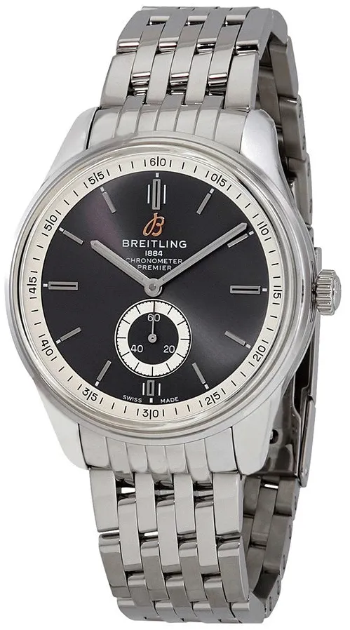 Breitling Premier A37340351B1A1 40mm Stainless steel Gray