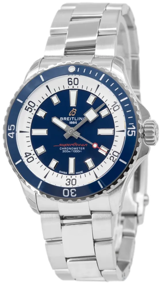 Breitling Superocean A17375E71C1A1 42mm Stainless steel Blue 1