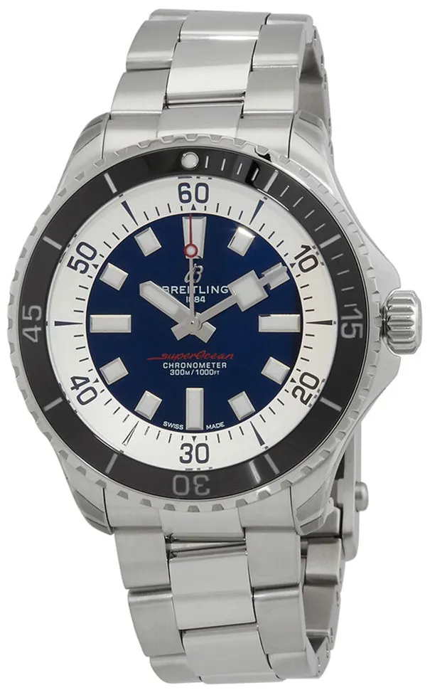 Breitling Superocean A17376211C1A1 44mm Stainless steel Blue