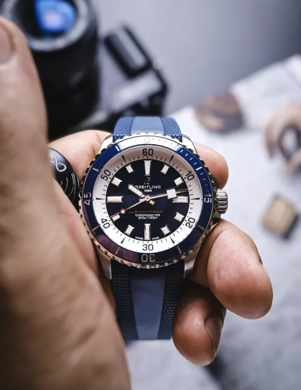 Breitling Superocean A17376211C1S1 44mm Blue