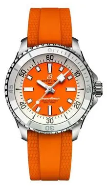 Breitling Superocean A17377211O1S1 36mm Stainless steel Orange