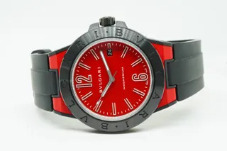 Bulgari Diagono Magnesium DG41C9SMCVD/SP / 102675 Red