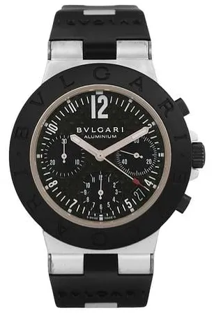 Bulgari Diagono AC 38 TA 38mm Aluminium Black