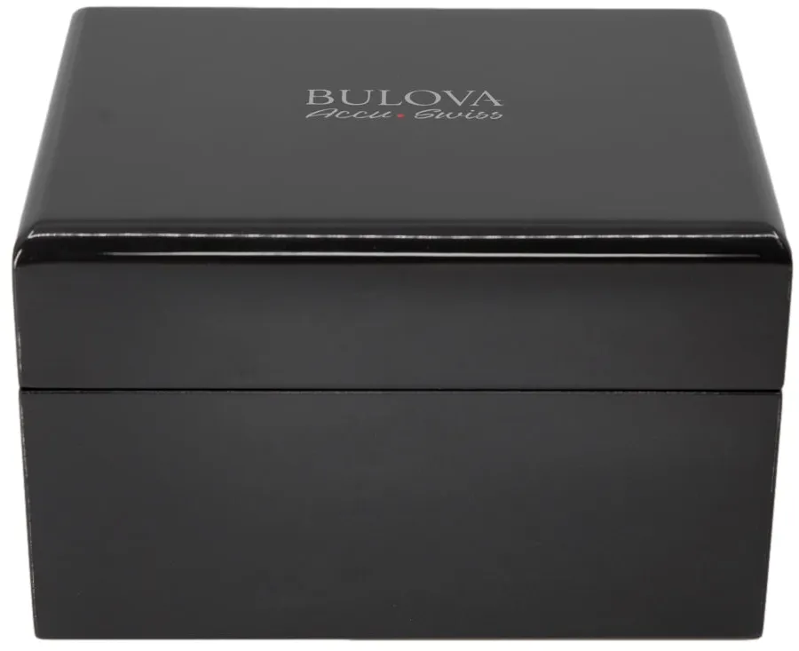 Bulova Accu-Swiss 64C106 41mm Stainless steel Black 5