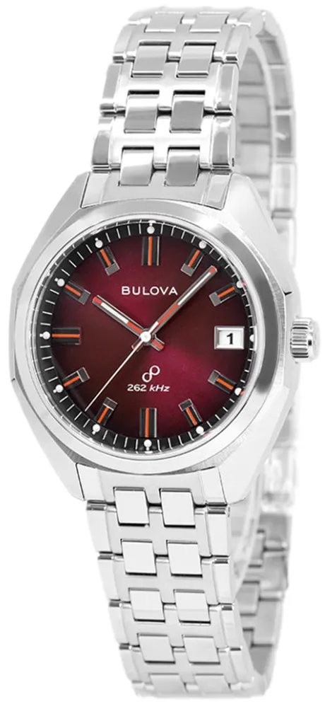 Bulova Accu-Swiss 96B401 40mm Stainless steel Red 1