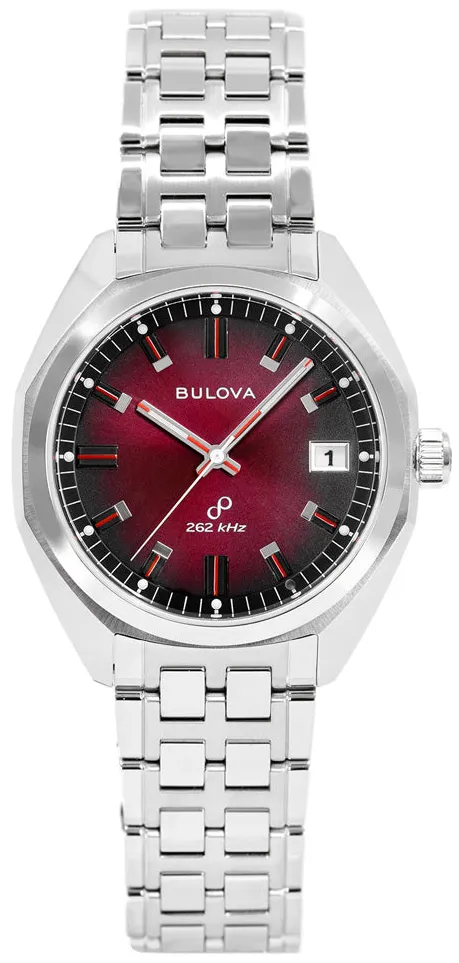 Bulova Accu-Swiss 96B401 40mm Stainless steel Red 4