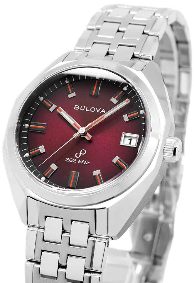 Bulova Accu-Swiss 96B401 40mm Stainless steel Red 11