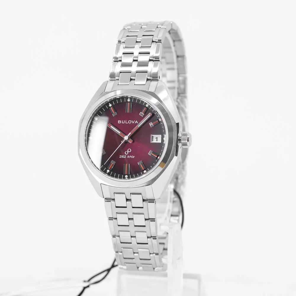 Bulova Accu-Swiss 96B401 40mm Stainless steel Red 13