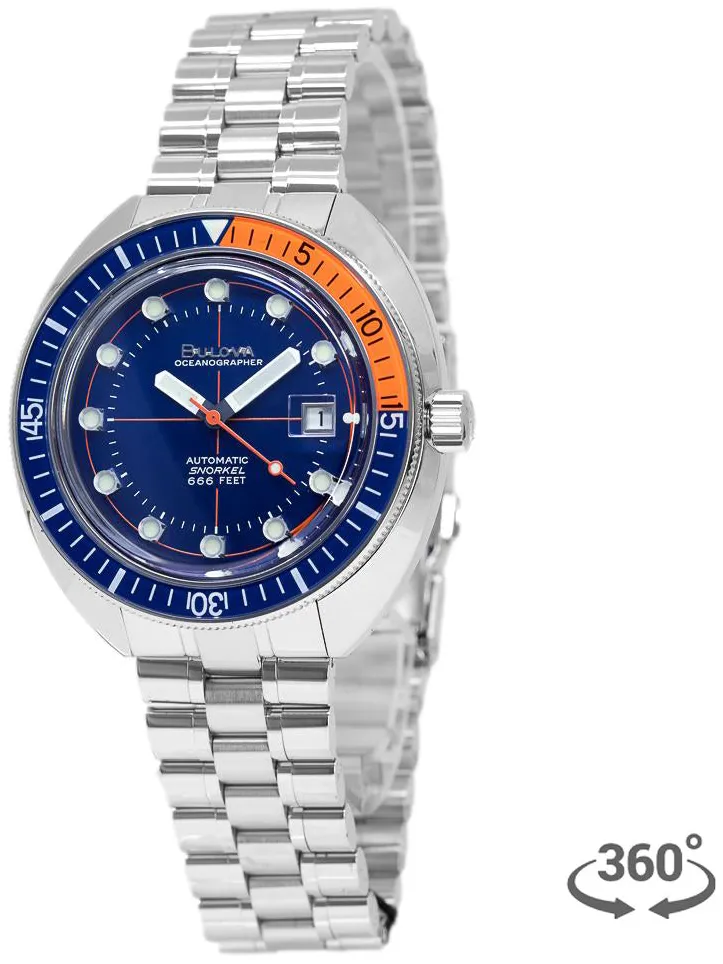 Bulova Archive 96B321 44mm Stainless steel Blue