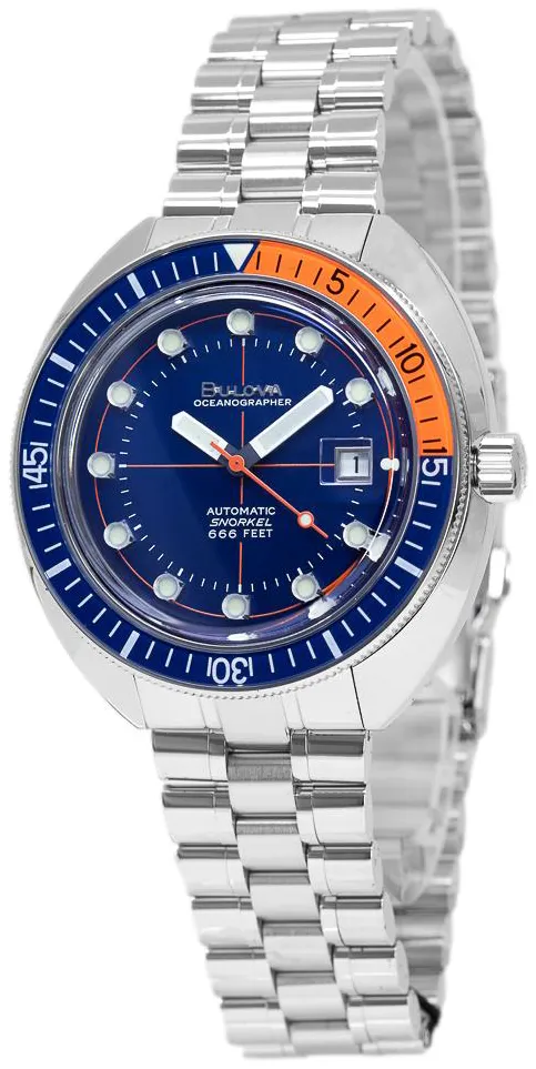 Bulova Archive 96B321 44mm Stainless steel Blue 1