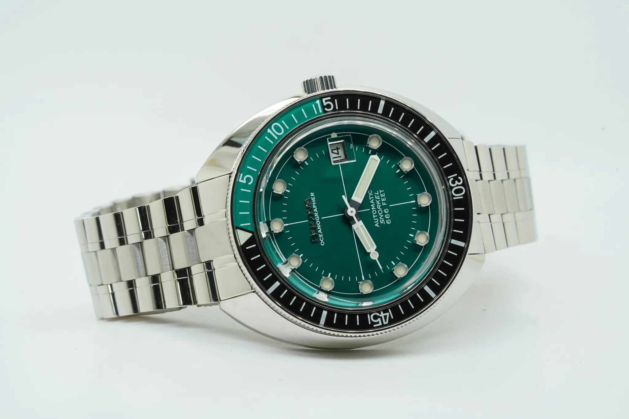 Bulova Archive 96B322 44mm Green 8